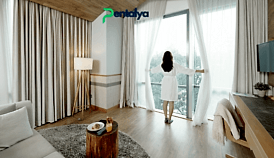 Cam Balkon Perde Modelleri